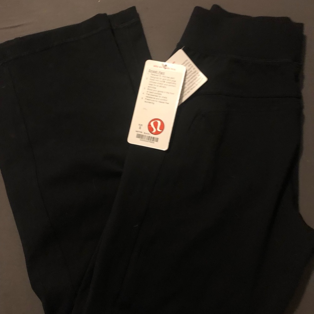 NWT lululemon men’s sz s black smash pant